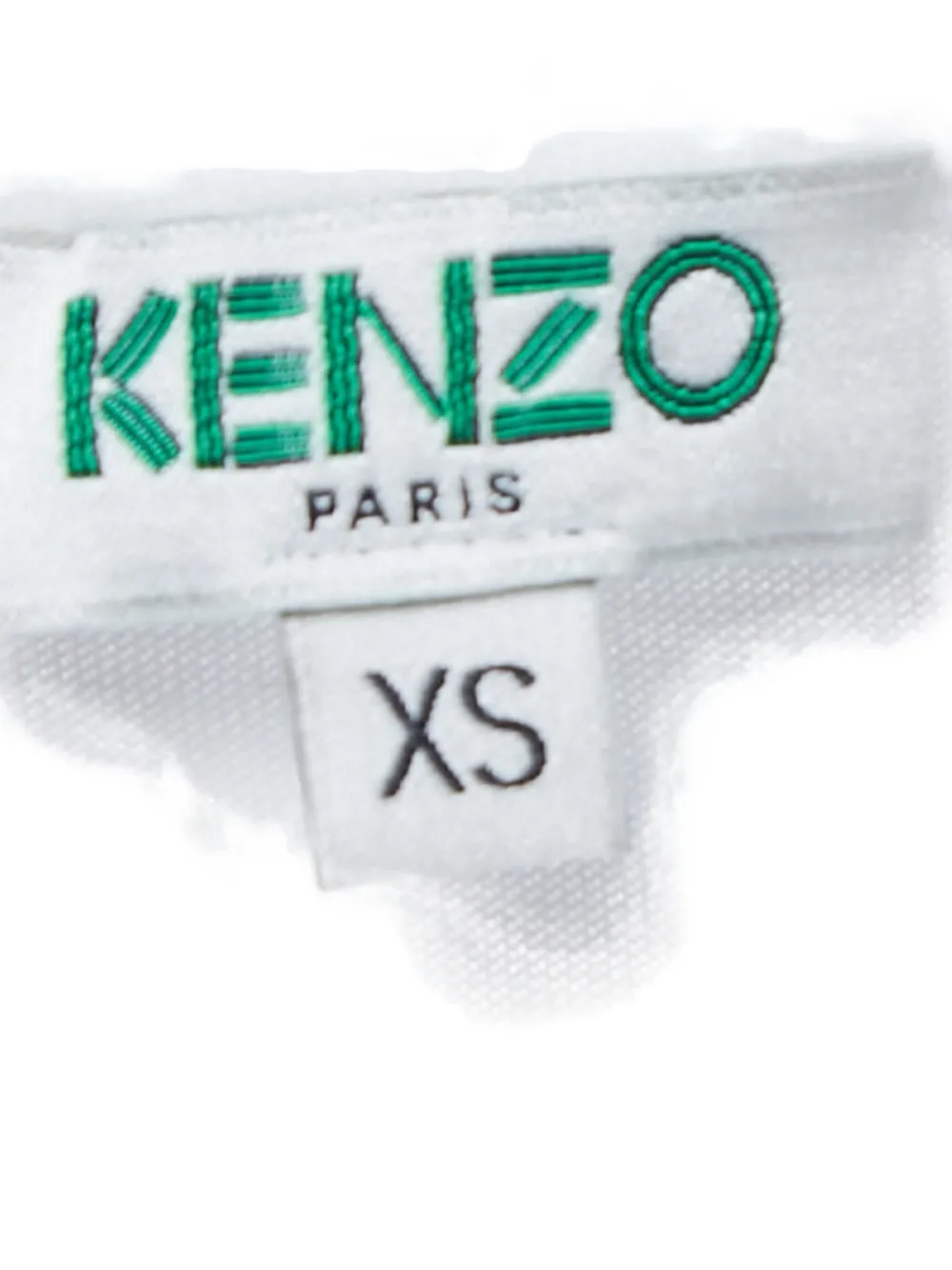 Kenzo Pre-Owned T-shirt met tijgerkop Wit