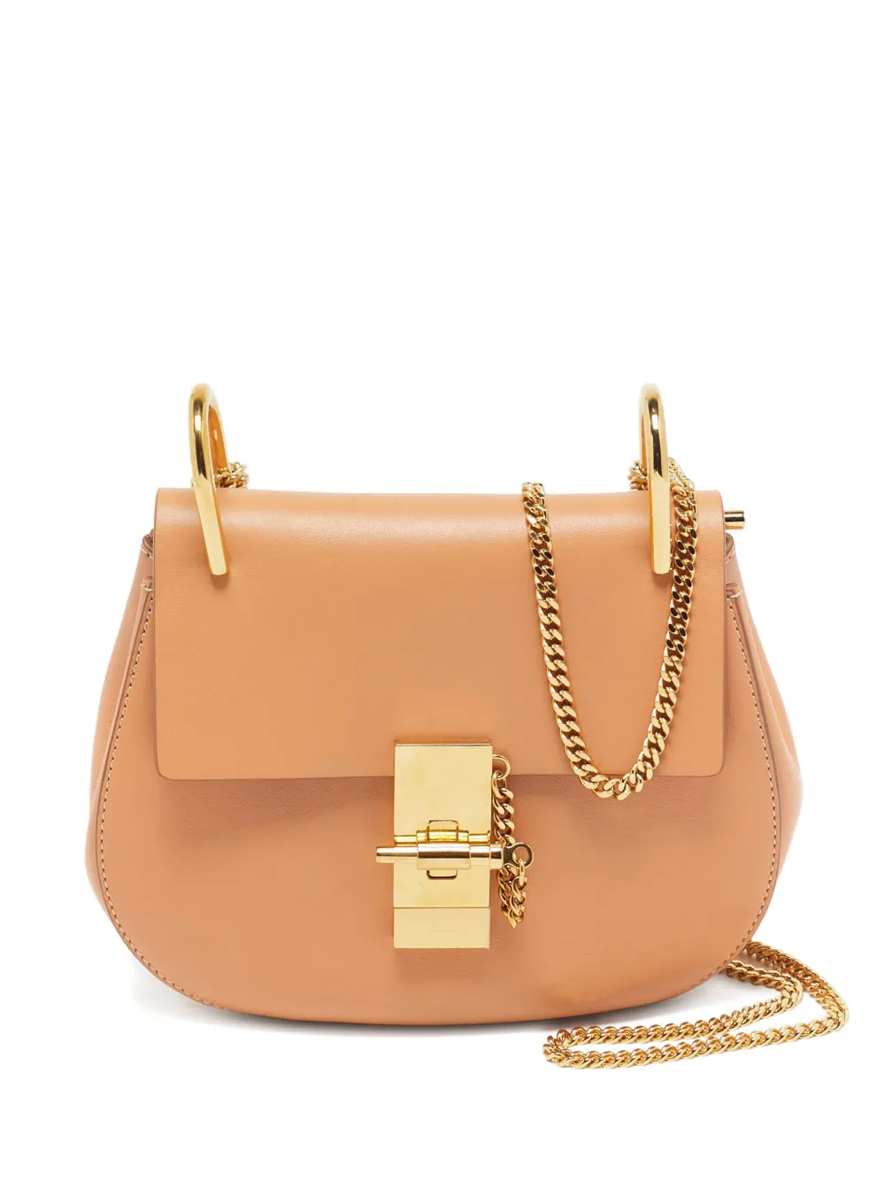 Drew leather shoulder bag