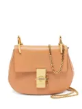 Chloé Pre-Owned Drew leather shoulder bag - Orange