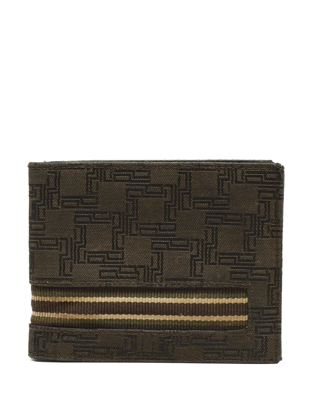 Dunhill geometric-pattern wallet | Brown | Image 1