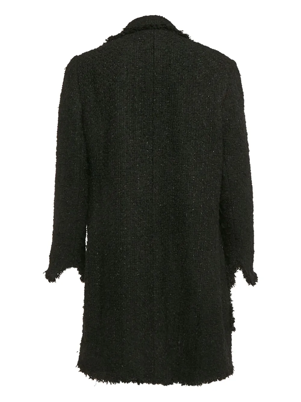 Edward Achour Paris appliqué-detail tweed coat | Image 2
