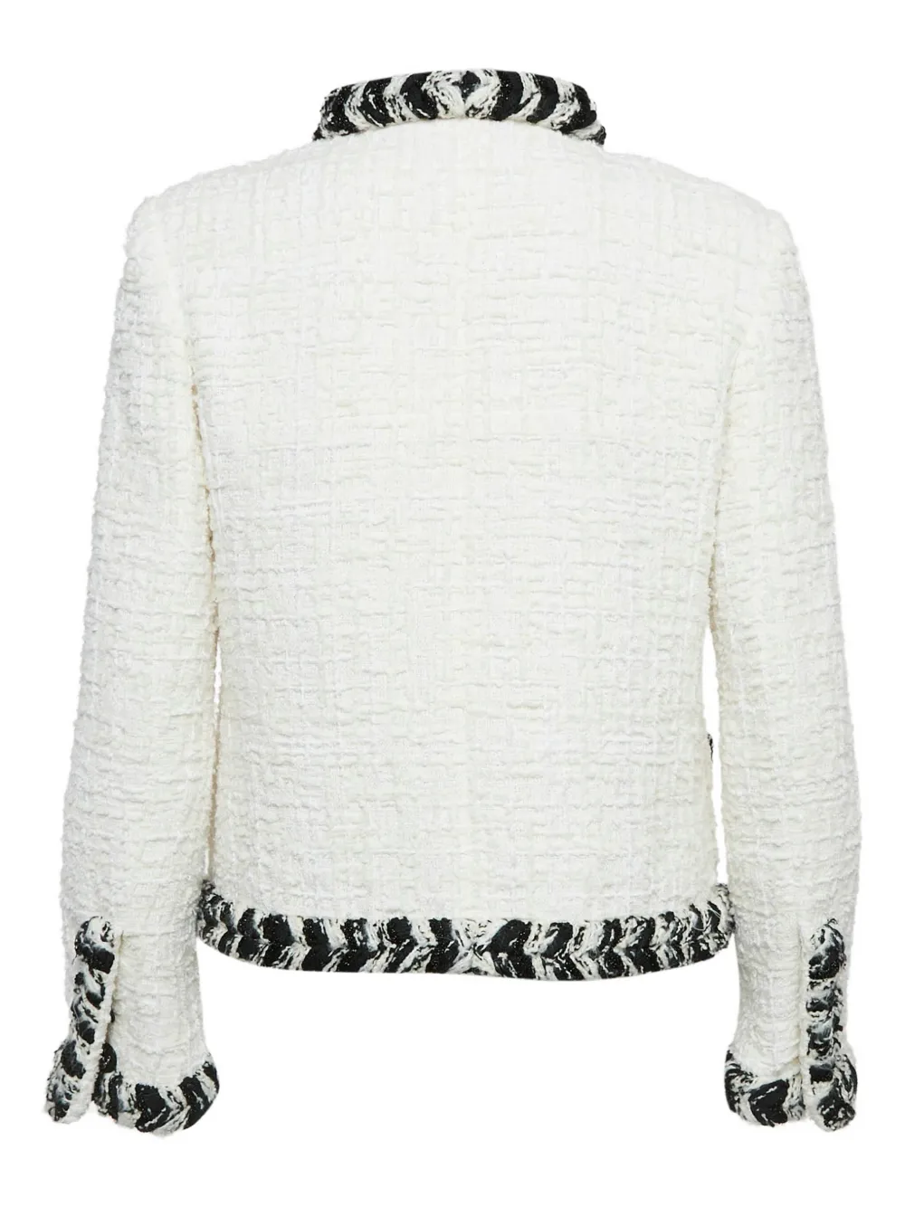 CHANEL Pre-Owned tweed braid-trim jacket | Image 2