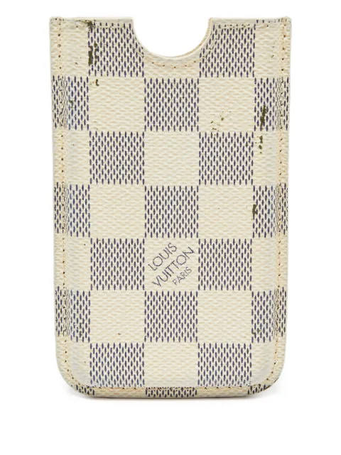 Louis Vuitton Pre-Owned Damier Azur iPhone cover