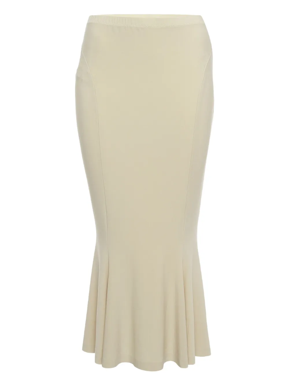 Norma Kamali mermaid hem midi skirt | Image 2