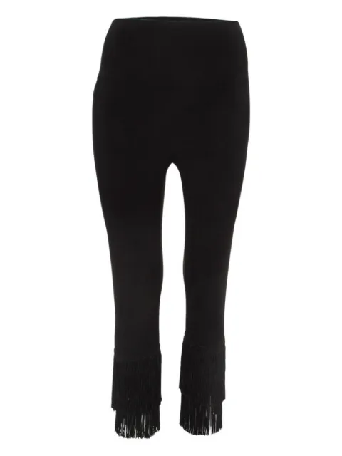 Norma Kamali Vintage fringed leggings
