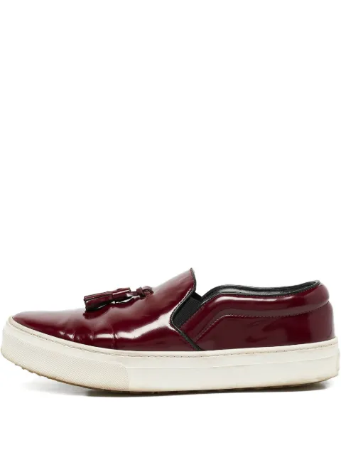 Celine Pre-Owned tenis slip-on con borlas