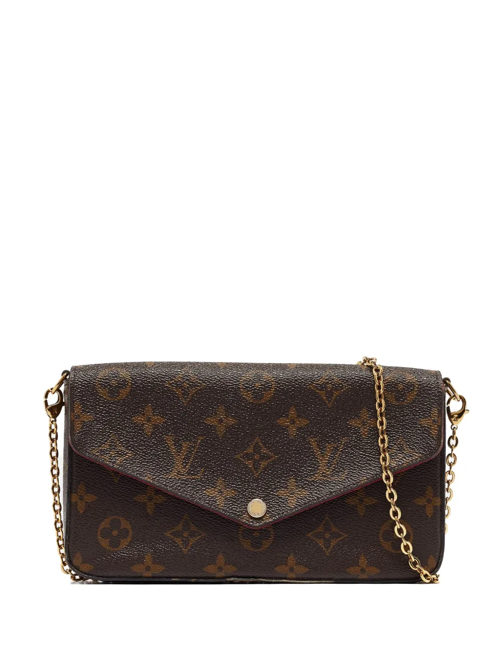Louis Vuitton Pre-Owned Felicie Pochette crossbody bag - ブラウン Louis Vuitton Pre-Owned Felicie Pochette crossbody bag - ブラウン