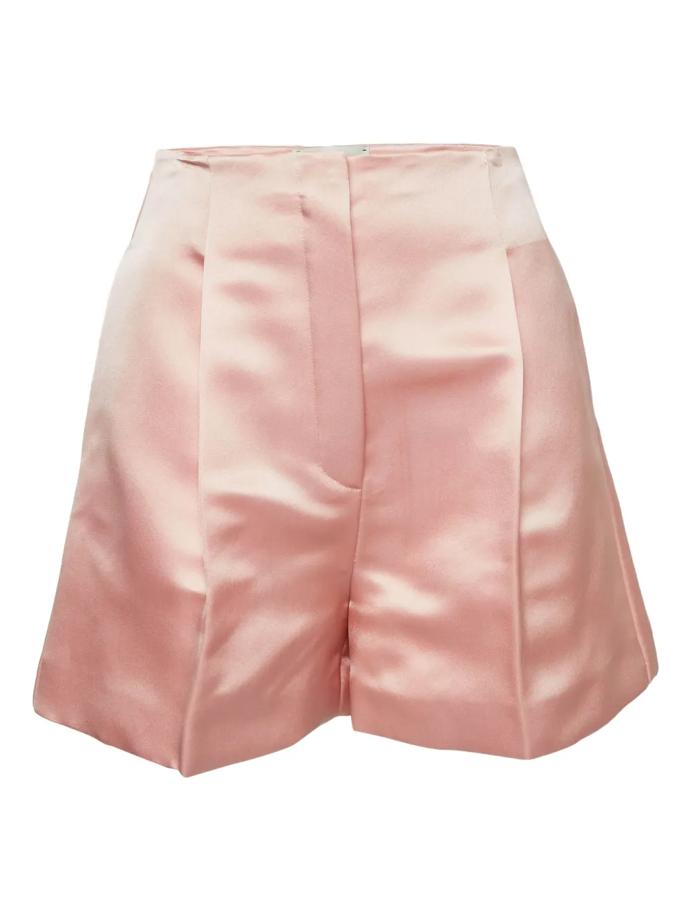 Fendi Pre-Owned pleated satin shorts | Pink | Image 1