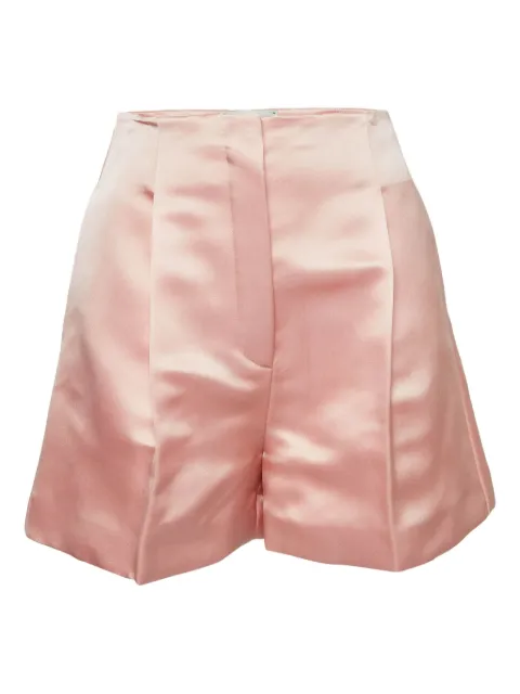 Fendi Pre-Owned pleated satin shorts