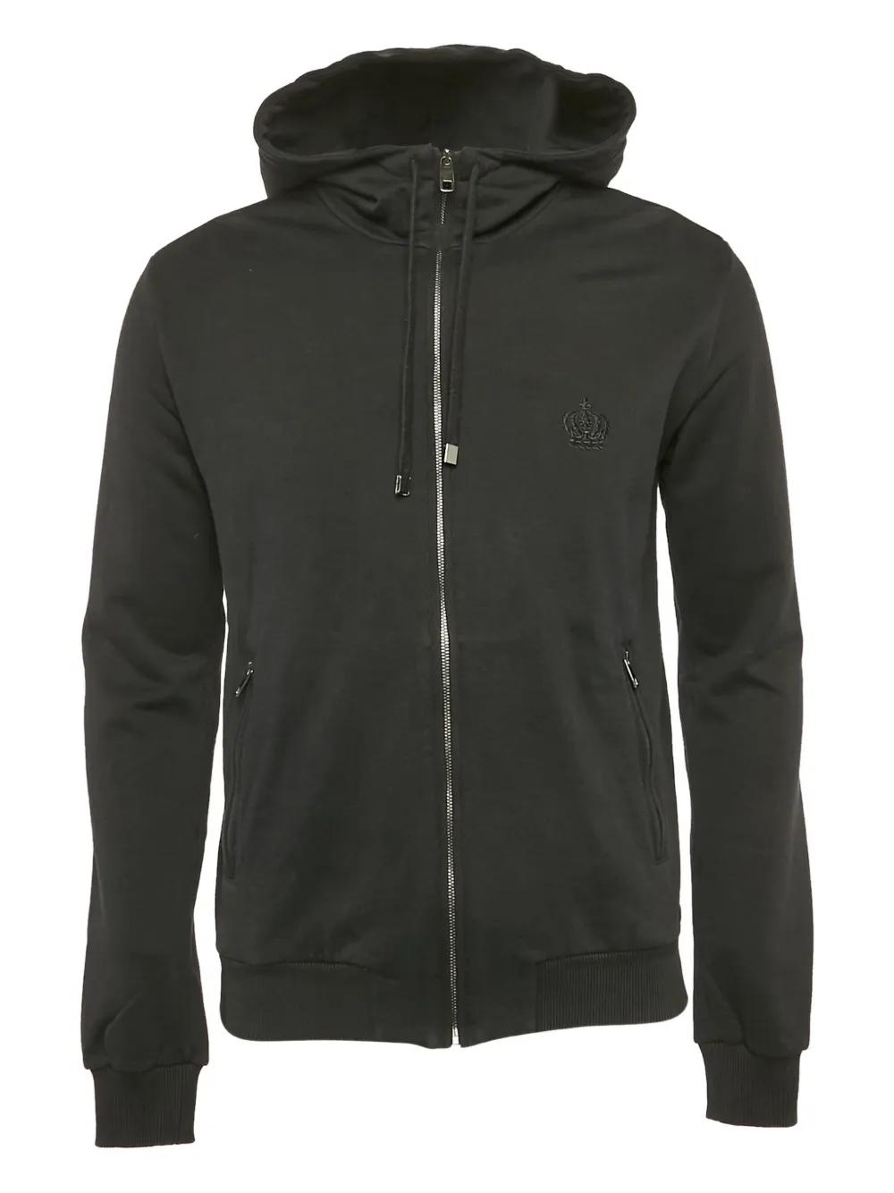 Dolce & Gabbana Pre-Owned zip-up hoodie - Black Dolce & Gabbana Pre-Owned zip-up hoodie - Black
