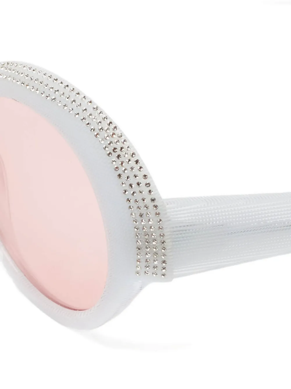 Alexandre Vauthier lentes de sol con armazón redonda en colaboración con Alain Mikli | Image 2