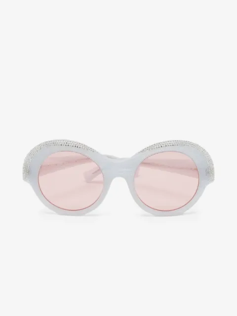 Alexandre Vauthier x Alain Mikli lunettes de soleil à monture ronde