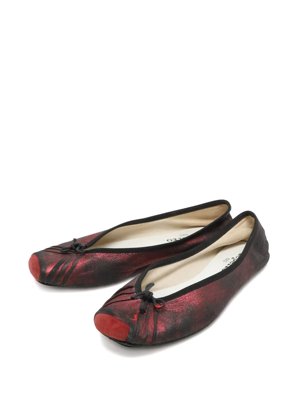 Repetto bow-detail leather ballet flats | Image 2