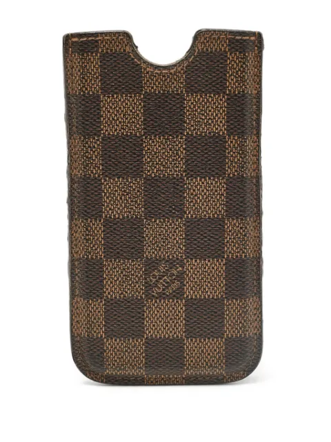 Louis Vuitton Pre-Owned Damier Ebène phone case 