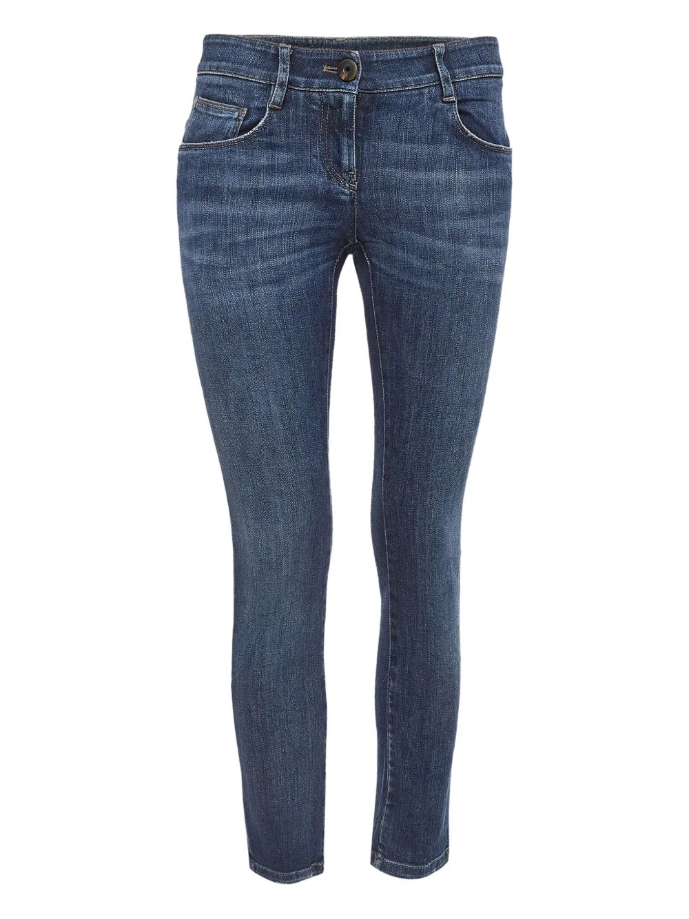 logo-patch jeans