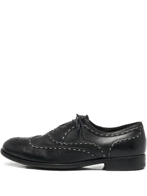Chaussures oxford en cuir - Bottega Veneta Pre-Owned - Modalova