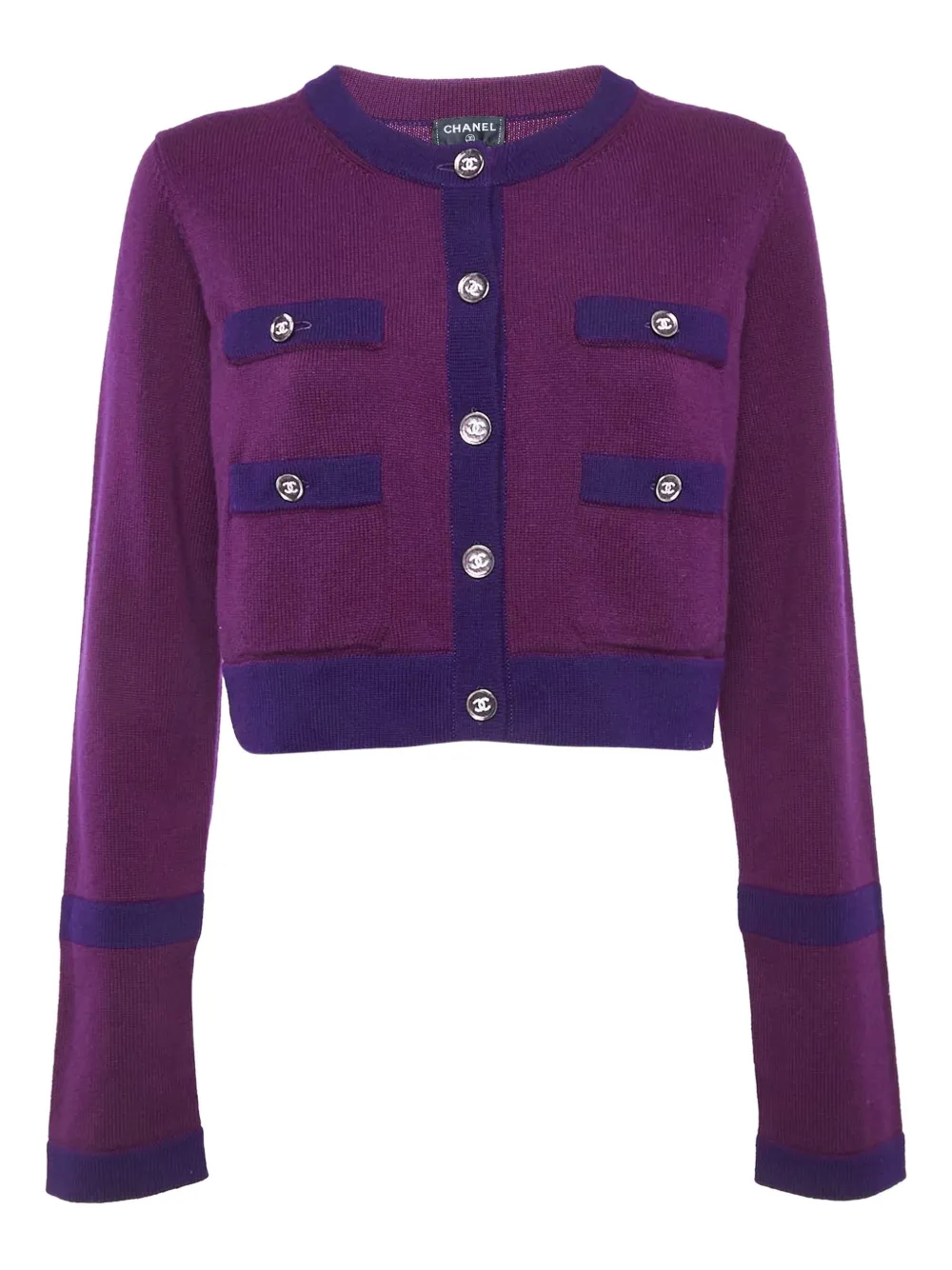 Pre-owned Chanel Cashmere Button-up Cardigan