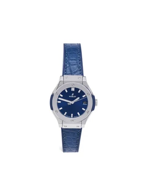 Hublot Titanium Blue Dial 33mm