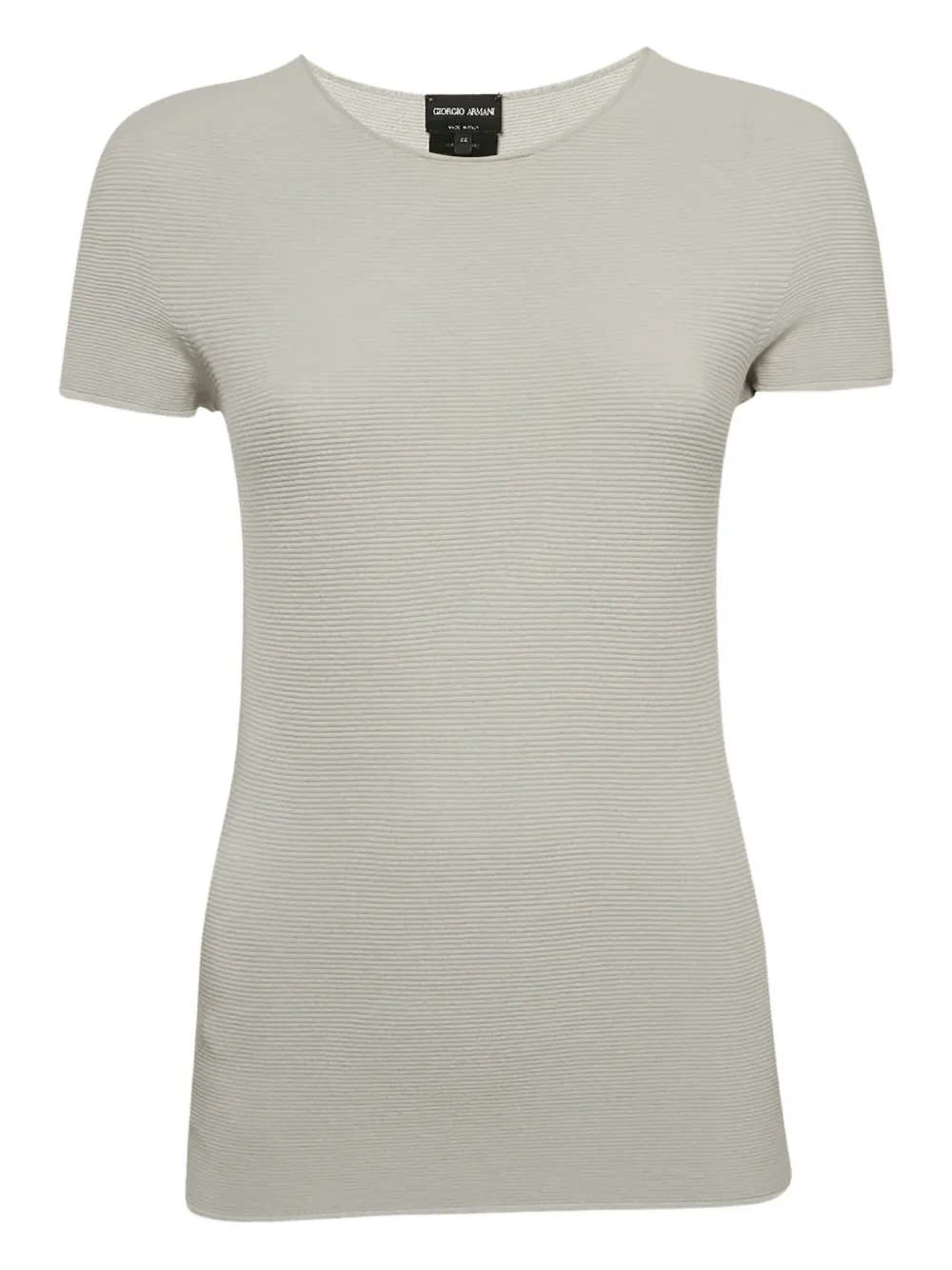 ribbed cotton T-shirt