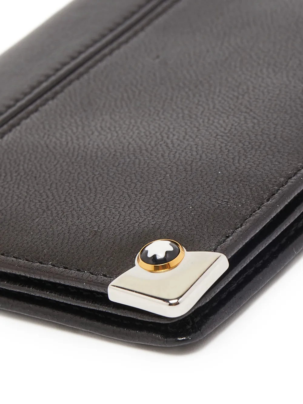 Montblanc logo-detail cardholders Zwart