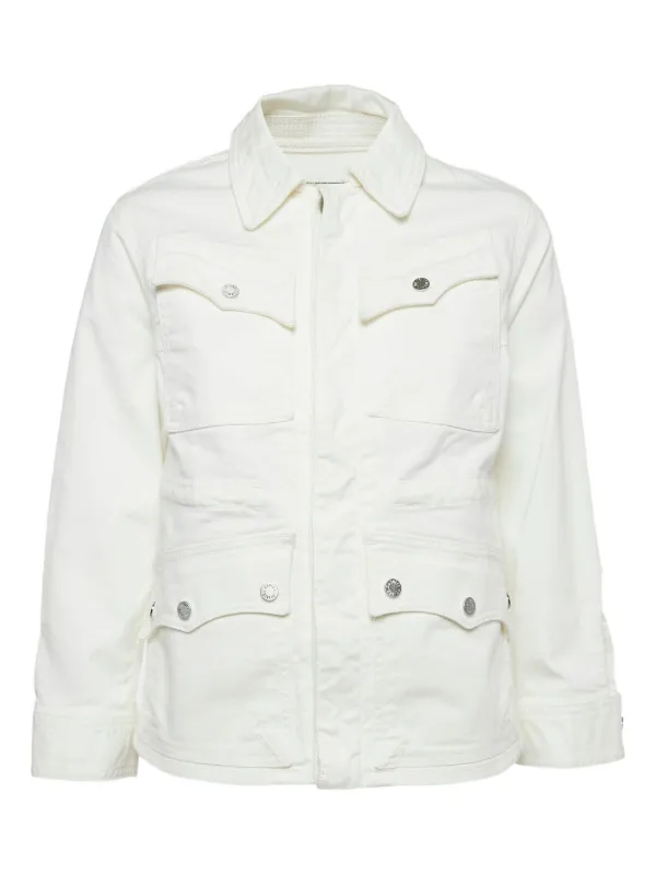 Zadig&Voltaire デニムジャケット | ホワイト | FARFETCH JP