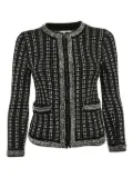 alice + olivia tweed jacket - Black