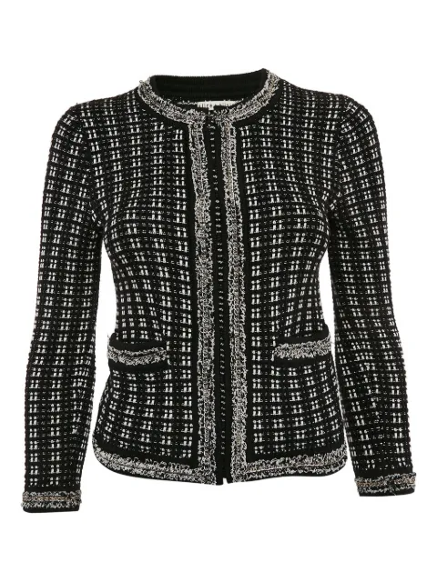 alice + olivia tweed jacket