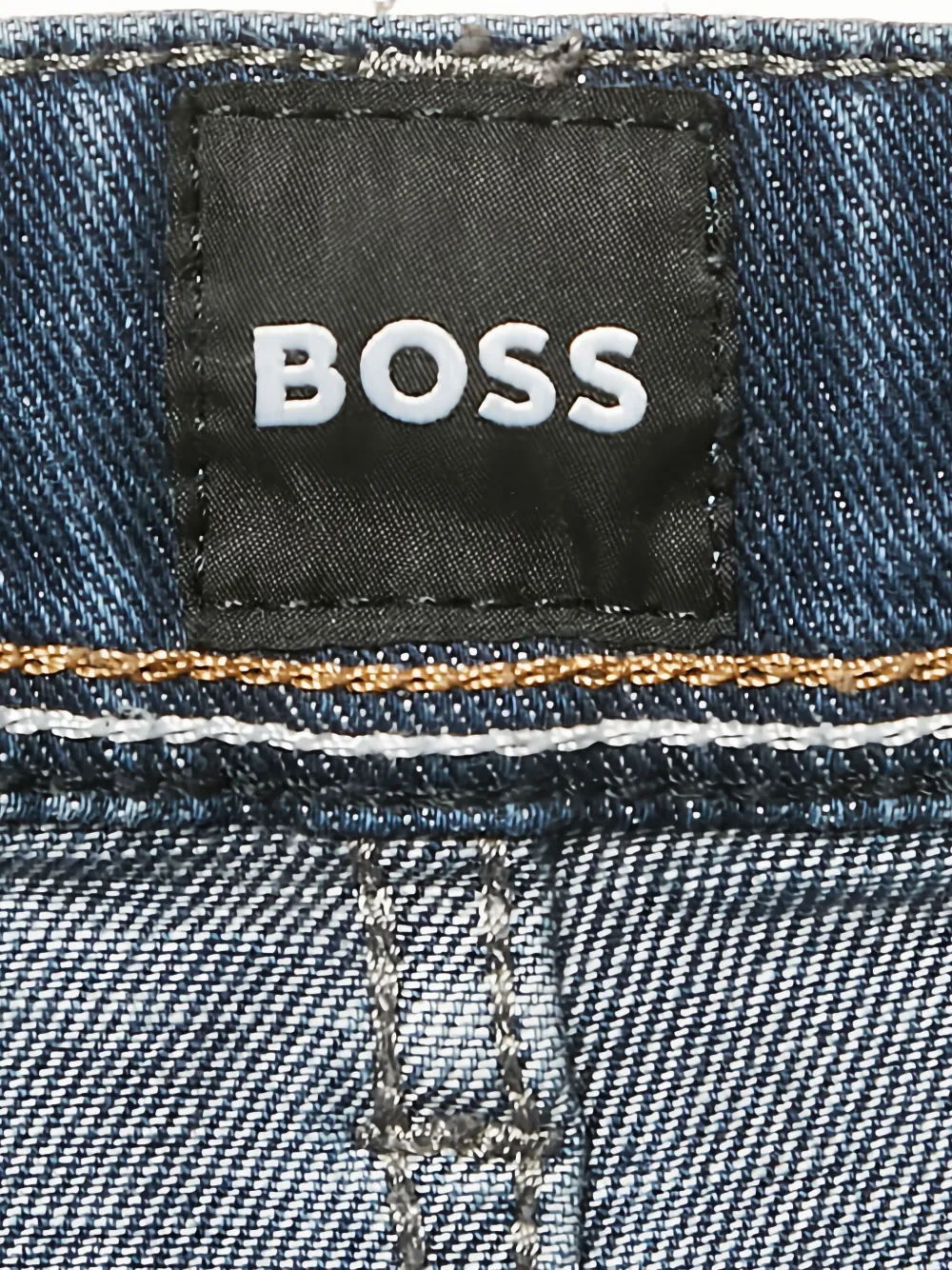 Pre-owned Hugo Boss Logo-patch Jeans In Blue