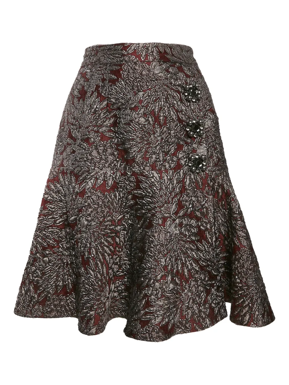 Dolce & Gabbana Pre-Owned floral brocade skirt | Image 2