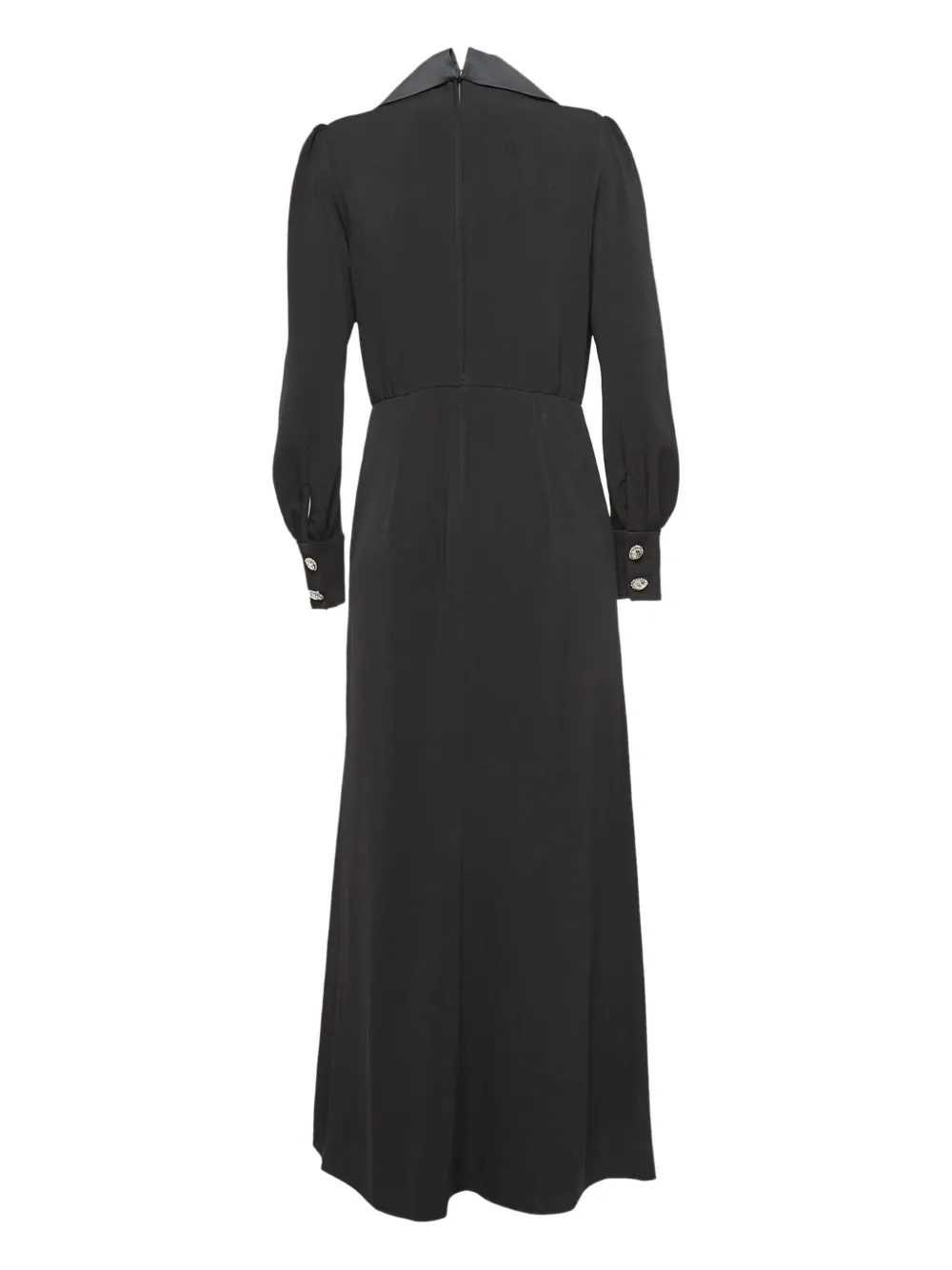 Alessandra Rich satin-lapel midi dress | Image 2