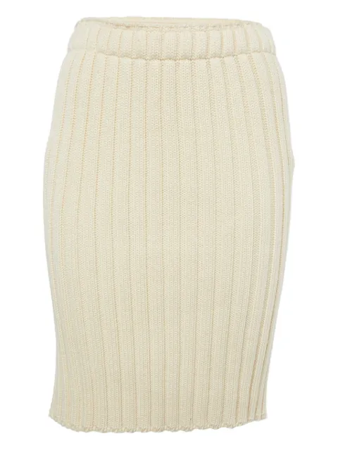 Dolce & Gabbana Pre-Owned ribbed-knit skirt