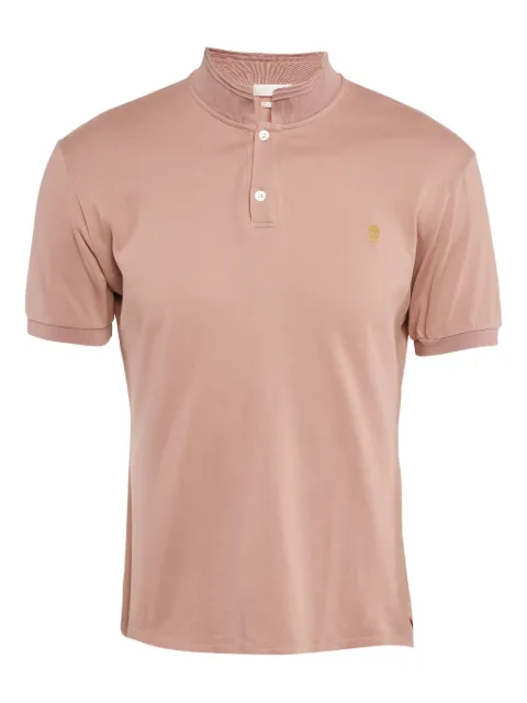 Alexander McQueen Pre-Owned piqué-weave cotton polo shirt 
