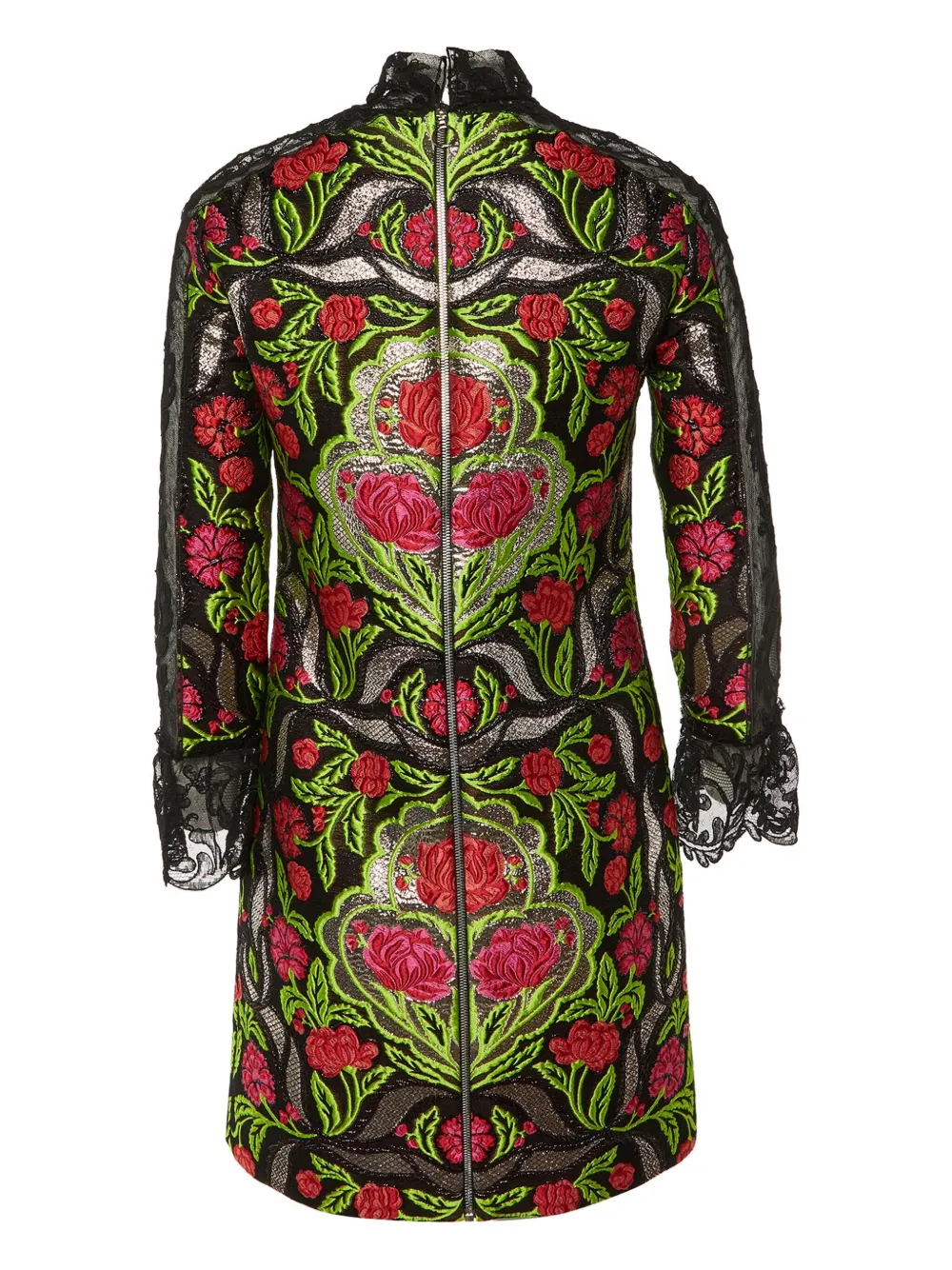 Gucci Pre-Owned 2024 floral lace dress | Image 2