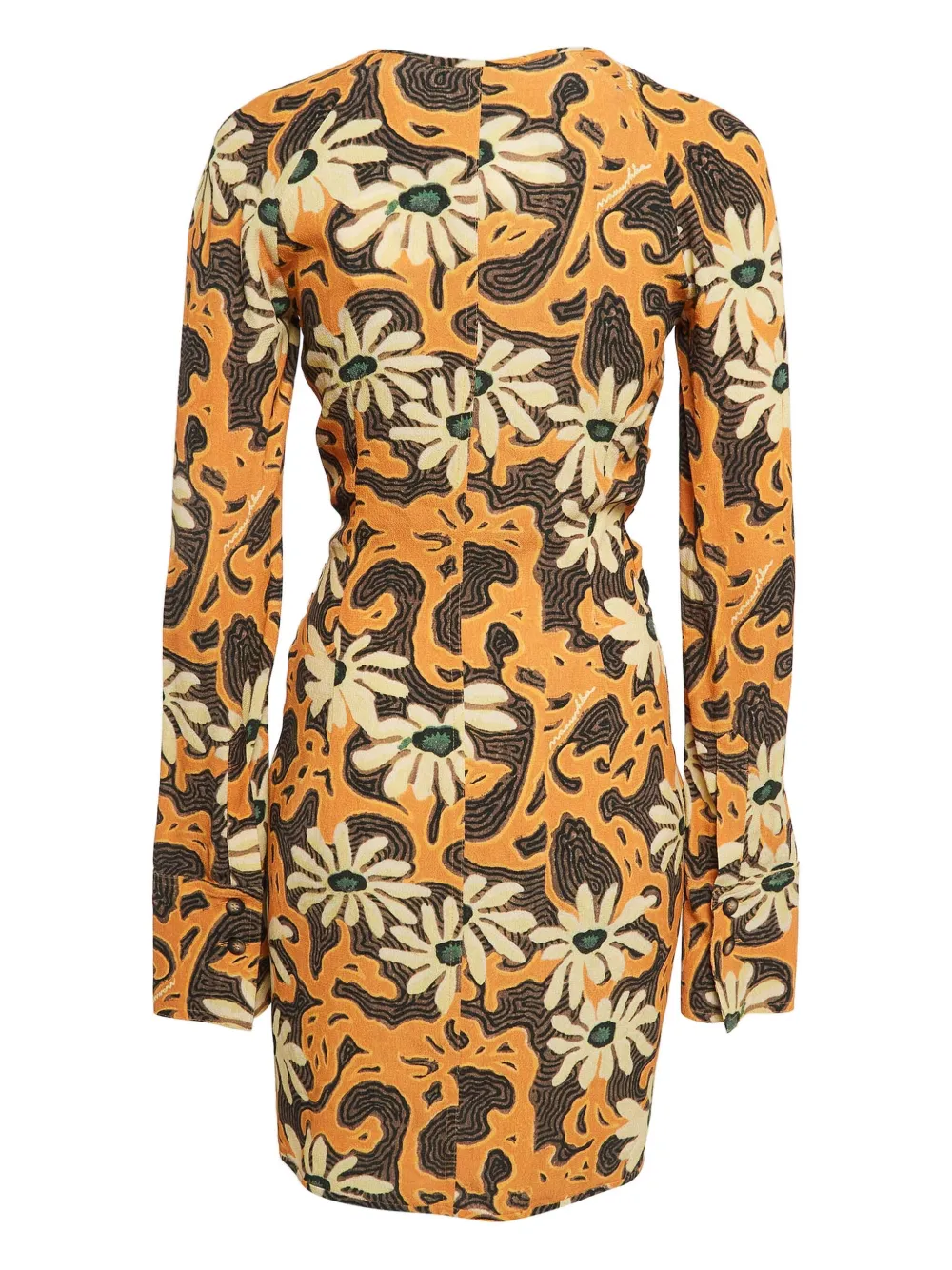 Nanushka Pre-owned wrap daisy-print dress | Image 2
