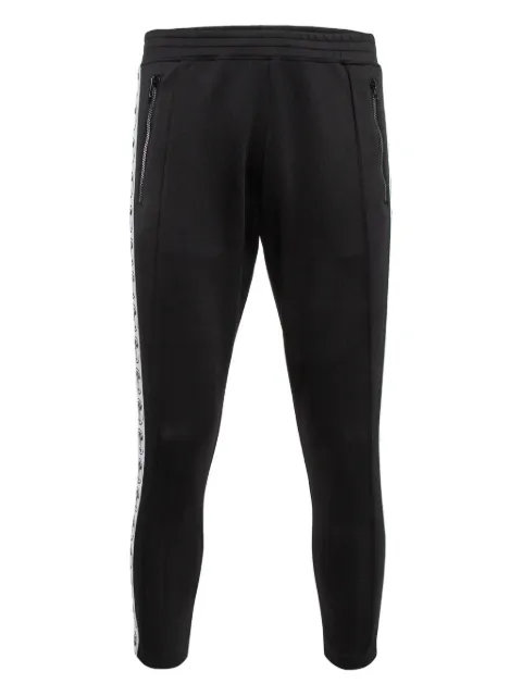 Moschino Pre-Owned pantalon de jogging à bandes logo