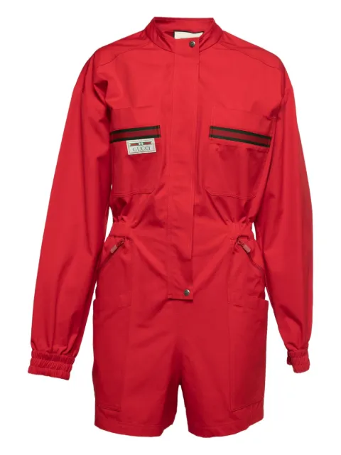 Gucci Pre-Owned combinaison à poches brodées
