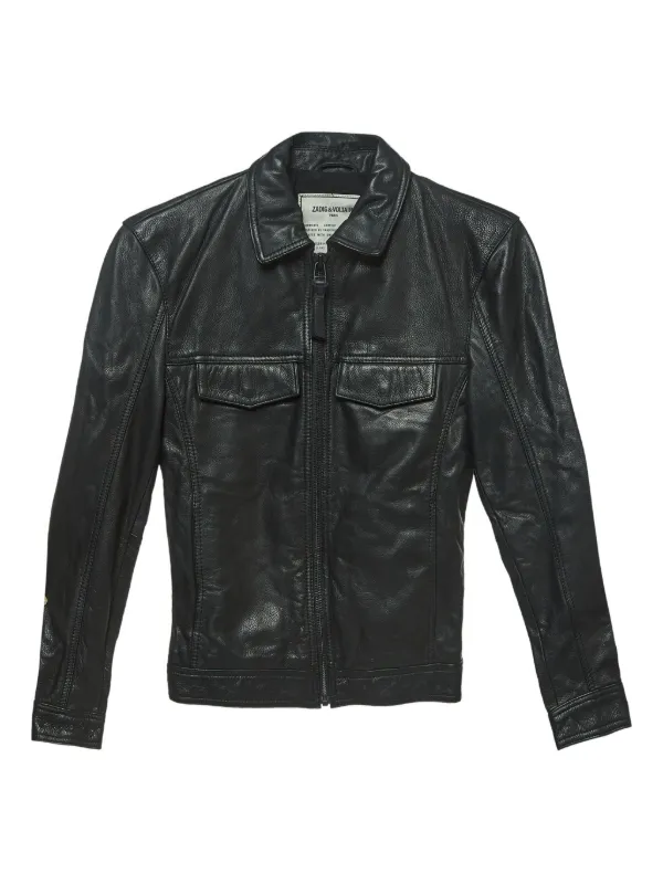 美品Zadig&Voltaire 本革ジャケット Zadig&Voltaire レザージャケット | ブラック | FARFETCH JP