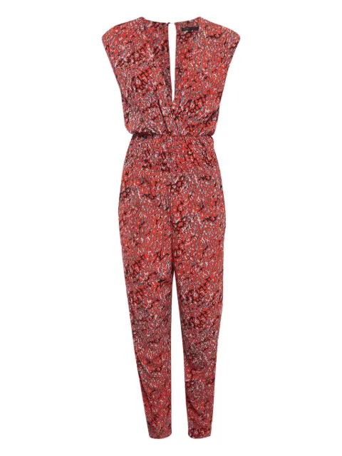 Maje Pre-Owned sleeveless printed jumpsuit