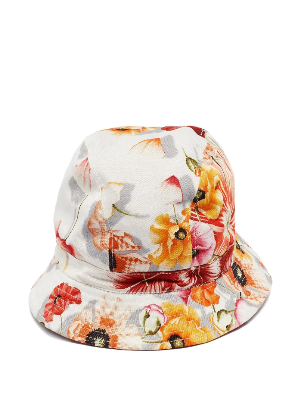 Ferragamo Pre-Owned 2024 printed bucket hat - レッド Ferragamo Pre-Owned 2024 printed bucket hat - レッド
