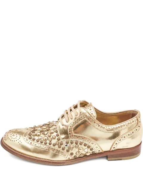 Dolce & Gabbana Pre-Owned studded brogues