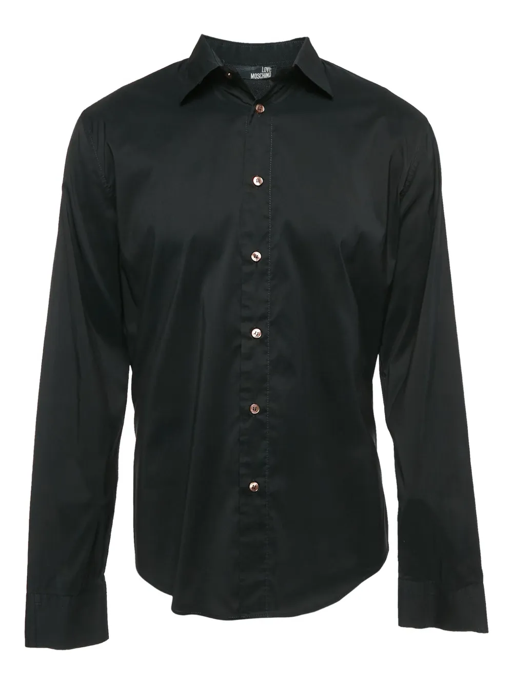 Love Moschino 2024 cotton shirt | ブラック | Image 1