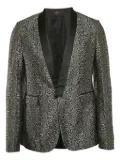 Roberto Cavalli 2024 silk blazer - Black