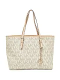 Michael Kors Vintage Jet Set monogram-print tote bag - Neutrals