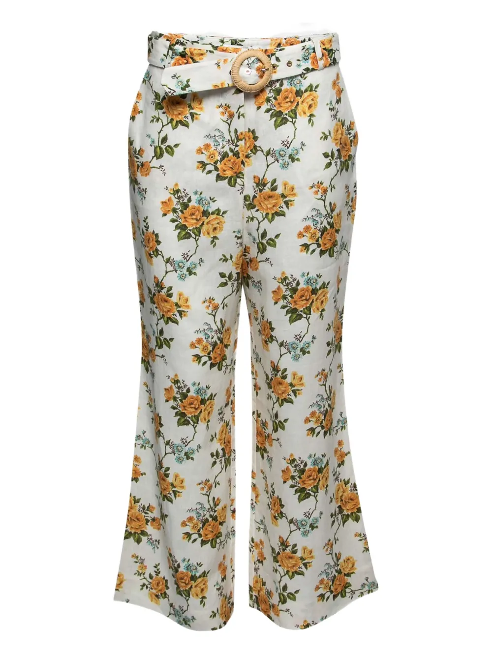 ZIMMERMANN floral-print trousers | White | Image 1