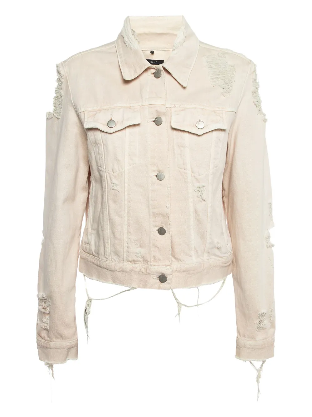 J Brand distressed denim jacket | Neutrals | Image 1