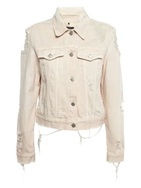 J Brand distressed denim jacket
