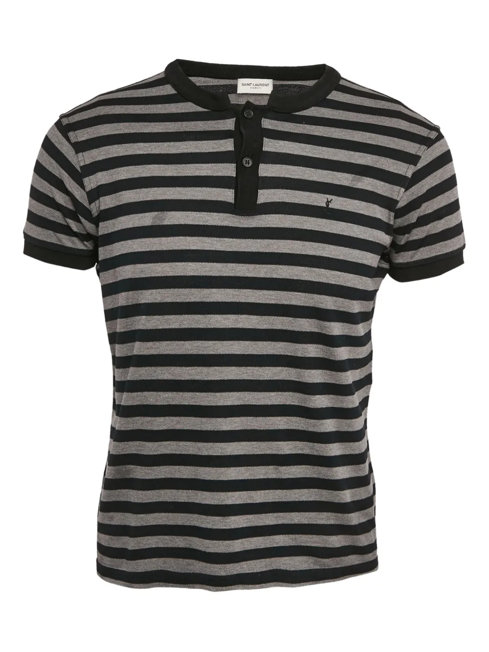 striped polo shirt