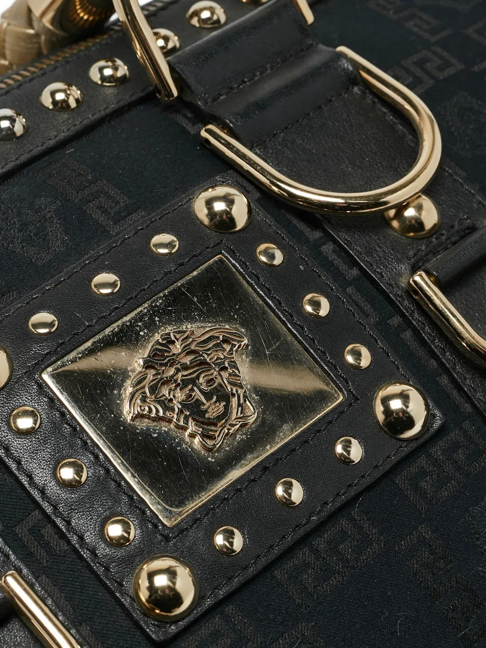 Versace Pre-Owned Snap Out Of It studded tote bag | Pre-Owned | Image 2