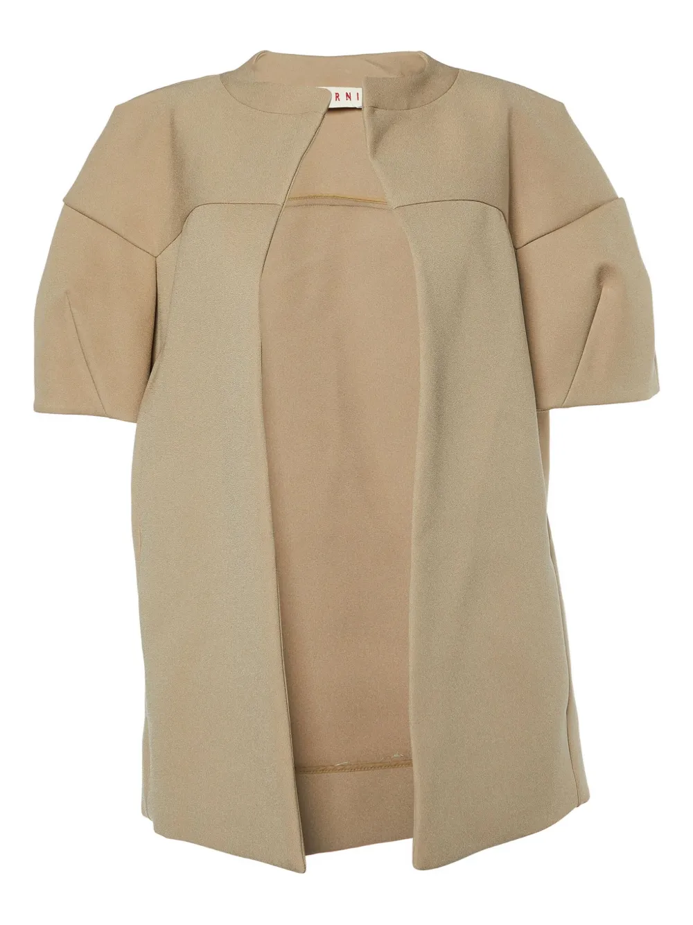 Marni Pre-Owned short-sleeve open-front jacket | Neutrals | Image 1