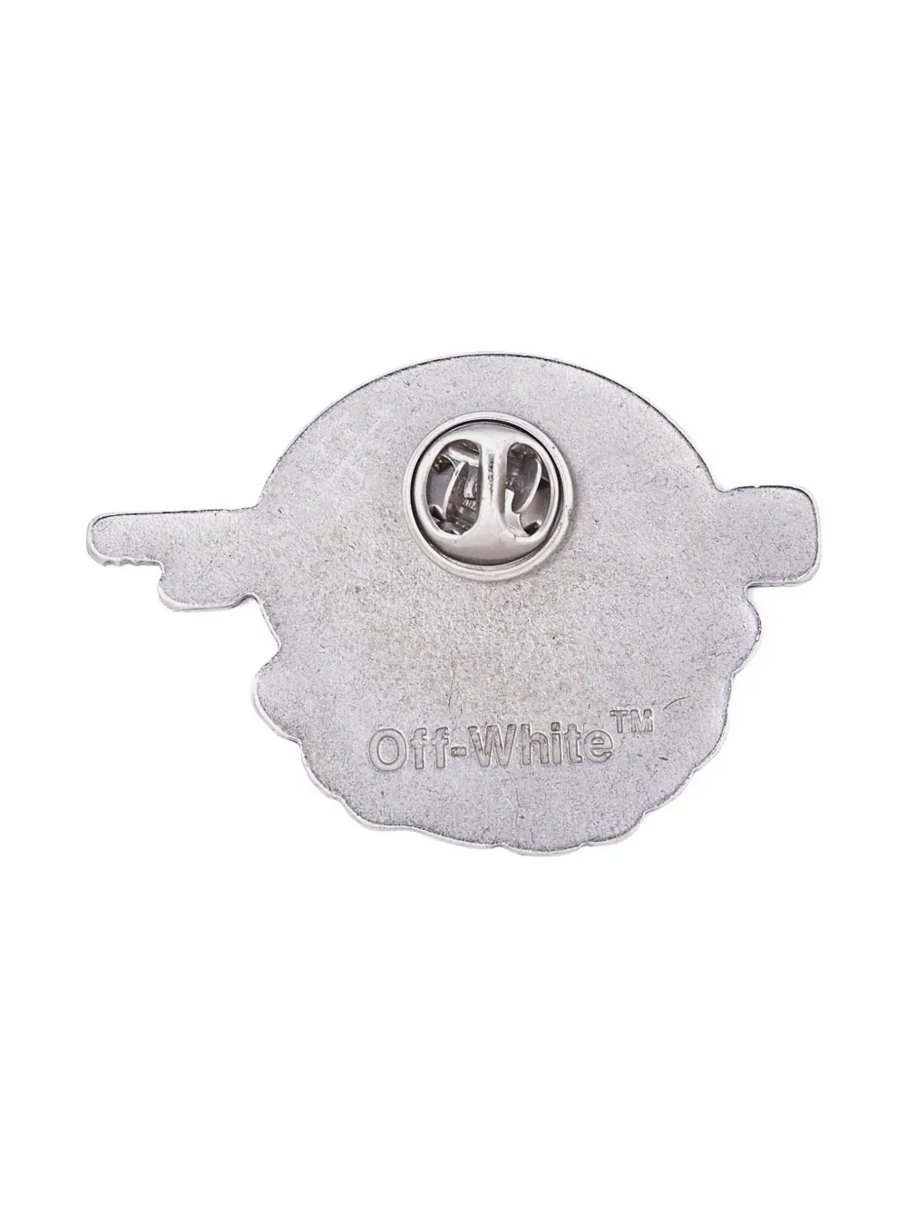 Off-White Pre-Owned broche World con logo | Image 2